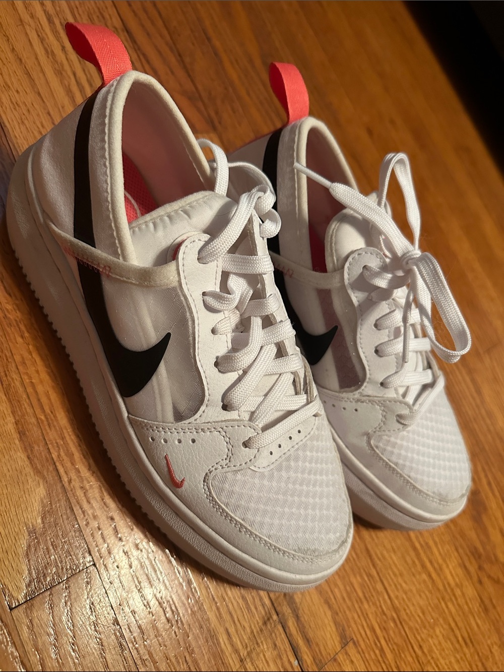 Nike Nike Womens Court Vision Alta TXT White Sea Coral Women